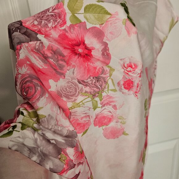 NWOT La Vie En Rose Inner Slip Pink Floral - Picture 6 of 15